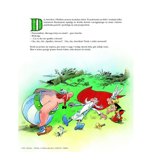 Asteriks. Tajemnica magicznego wywaru Komiksy dla dzieci i młodzieży Egmont