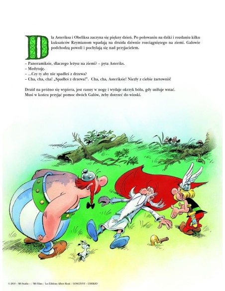 Asteriks. Tajemnica magicznego wywaru Komiksy dla dzieci i młodzieży Egmont