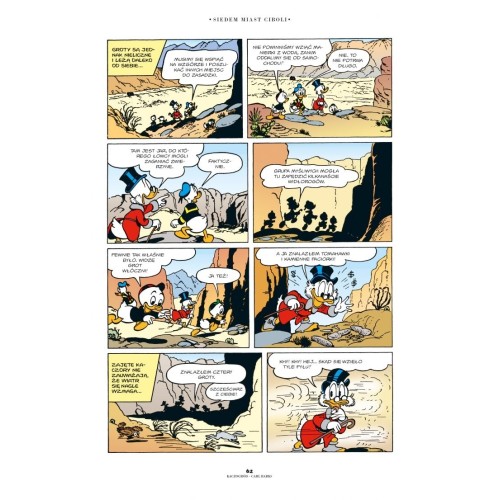 Kaczogród .Carl Barks. Siedem miast Ciboli i inne historie z lat 1954–1955 T.3 Komiksy pełne humoru Egmont Kaczogród .Carl Barks. Siedem miast Ciboli i inne historie z lat 1954–1955 T.3 Komiksy pełne humoru Egmont