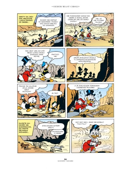 Kaczogród .Carl Barks. Siedem miast Ciboli i inne historie z lat 1954–1955 T.3 Komiksy pełne humoru Egmont Kaczogród .Carl Barks. Siedem miast Ciboli i inne historie z lat 1954–1955 T.3 Komiksy pełne humoru Egmont