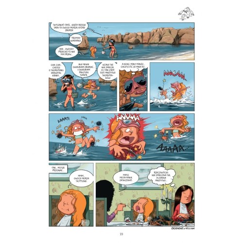 Sisters. Spalone słońcem. Tom 7 Komiksy dla dzieci i młodzieży Egmont