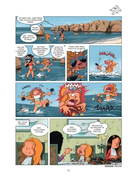 Sisters. Spalone słońcem. Tom 7 Komiksy dla dzieci i młodzieży Egmont