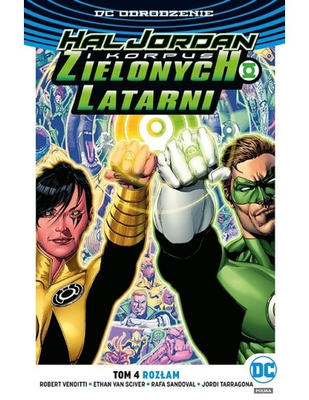 Hal Jordan i Korpus Zielonych Latarni. Rozłam. Tom 4 Komiksy z uniwersum DC Egmont Hal Jordan i Korpus Zielonych Latarni. Rozłam. Tom 4 Komiksy z uniwersum DC Egmont