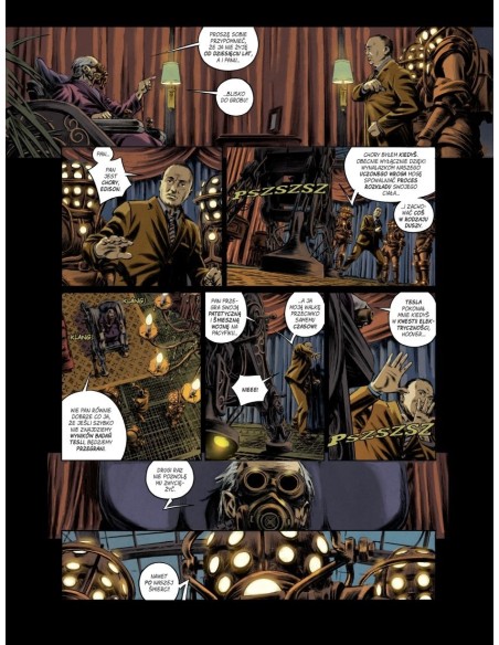 Trzy duchy Tesli. Spisek prawdziwych ludzi. Tom 2 Komiksy fantasy Egmont