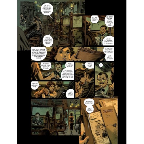 Trzy duchy Tesli. Spisek prawdziwych ludzi. Tom 2 Komiksy fantasy Egmont