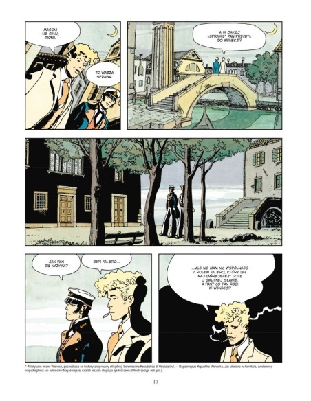 Corto Maltese. Baśń wenecka. Tom 7 Komiksy Przygodowe Egmont
