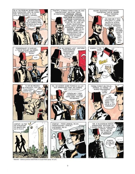 Corto Maltese. Złoty dom w Samarkandzie. Tom 8 Komiksy Przygodowe Egmont