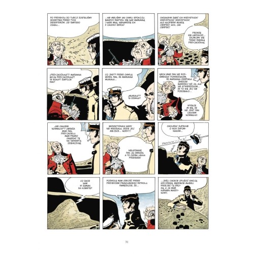 Corto Maltese. Złoty dom w Samarkandzie. Tom 8 Komiksy Przygodowe Egmont