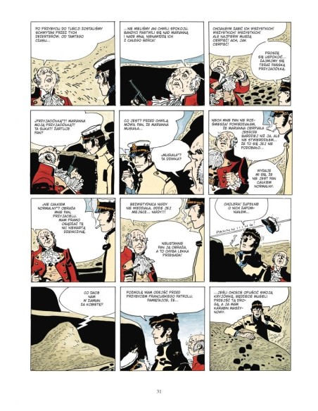 Corto Maltese. Złoty dom w Samarkandzie. Tom 8 Komiksy Przygodowe Egmont