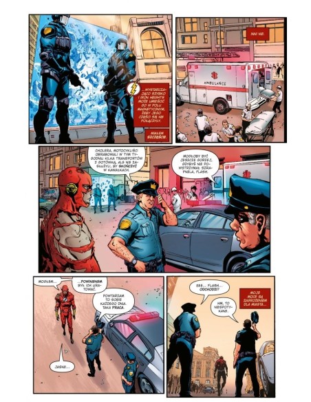 Odrodzenie - Flash - 5 - Negatywny Komiksy z uniwersum DC Egmont