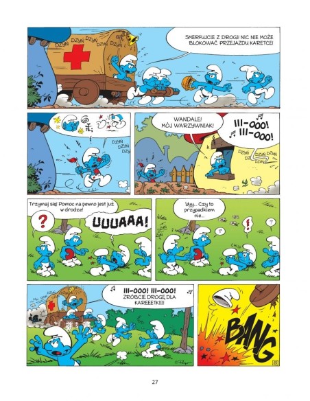 Smerf Doktor. Tom 18 Komiksy dla dzieci i młodzieży Egmont Smerf Doktor. Tom 18 Komiksy dla dzieci i młodzieży Egmont
