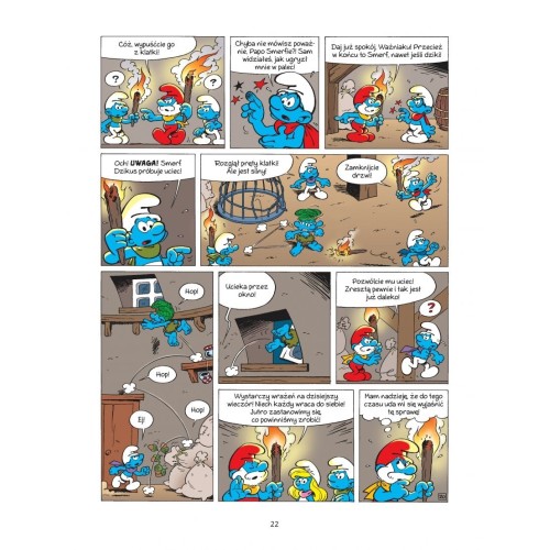 Smerf Dzikus. Tom 19 Komiksy dla dzieci i młodzieży Egmont