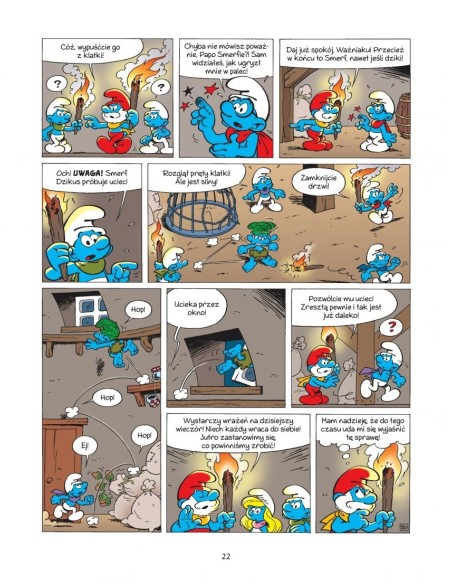 Smerf Dzikus. Tom 19 Komiksy dla dzieci i młodzieży Egmont