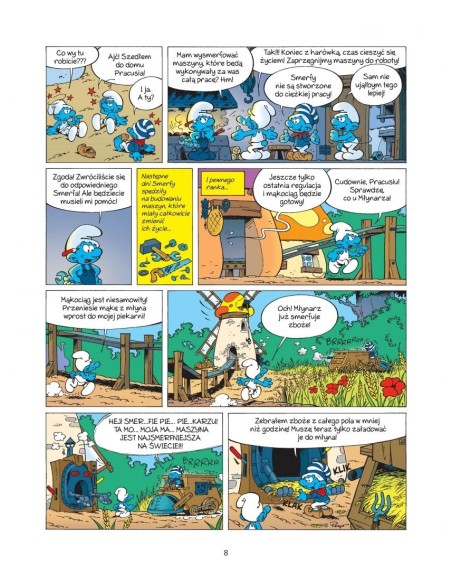 Smerfy. Nie igra się z postępem. Tom 21. Komiksy dla dzieci i młodzieży Egmont