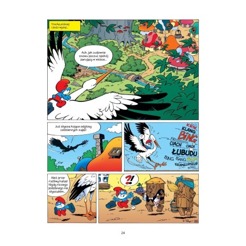 Smerfy. Nie igra się z postępem. Tom 21. Komiksy dla dzieci i młodzieży Egmont