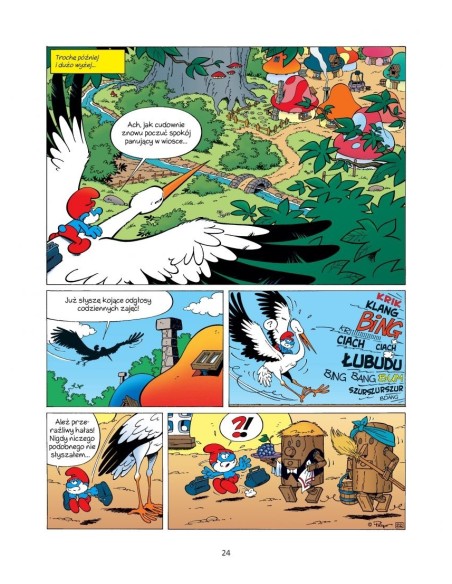 Smerfy. Nie igra się z postępem. Tom 21. Komiksy dla dzieci i młodzieży Egmont