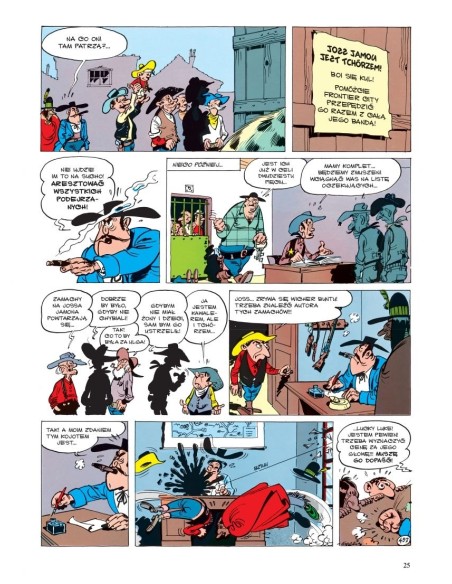 Lucky Luke kontra Joss Jamon. Tom 11 Komiksy pełne humoru Egmont