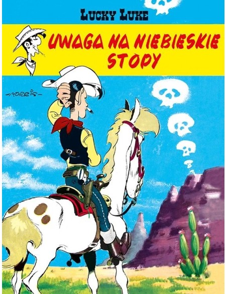 Lucky Luke. Uwaga na Niebieskie Stopy. Tom 10 Komiksy pełne humoru Egmont