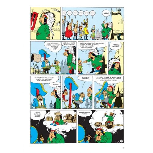 Lucky Luke. Uwaga na Niebieskie Stopy. Tom 10 Komiksy pełne humoru Egmont