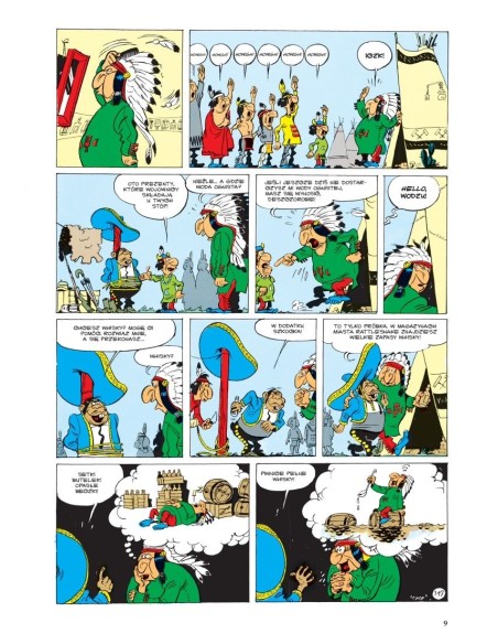 Lucky Luke. Uwaga na Niebieskie Stopy. Tom 10 Komiksy pełne humoru Egmont