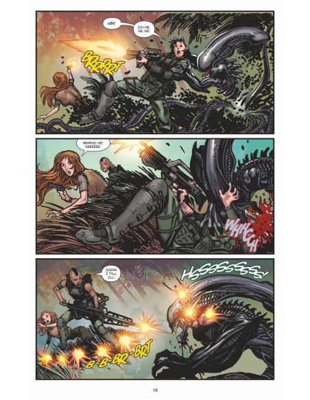 Life and Death - 3 - Aliens Komiksy science-fiction Scream Comics