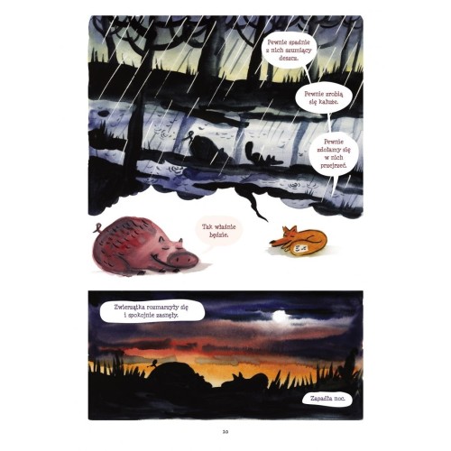 Malutki Lisek i Wielki Dzik. Najdalej. Tom 2. Komiksy dla dzieci i młodzieży Egmont