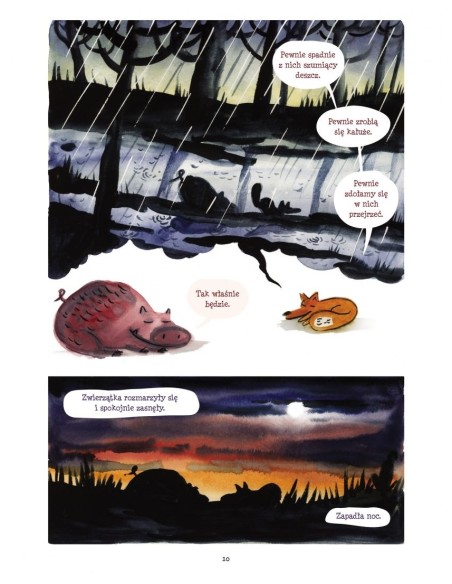 Malutki Lisek i Wielki Dzik. Najdalej. Tom 2. Komiksy dla dzieci i młodzieży Egmont