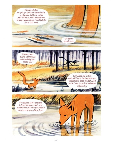 Malutki Lisek i Wielki Dzik. Tamtędy. Tom 4 Komiksy dla dzieci i młodzieży Egmont