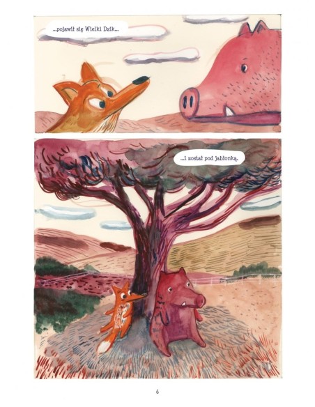 Malutki Lisek i Wielki Dzik. Tam. Tom 1. Komiksy dla dzieci i młodzieży Egmont