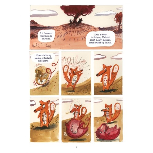 Malutki Lisek i Wielki Dzik. Tam. Tom 1. Komiksy dla dzieci i młodzieży Egmont