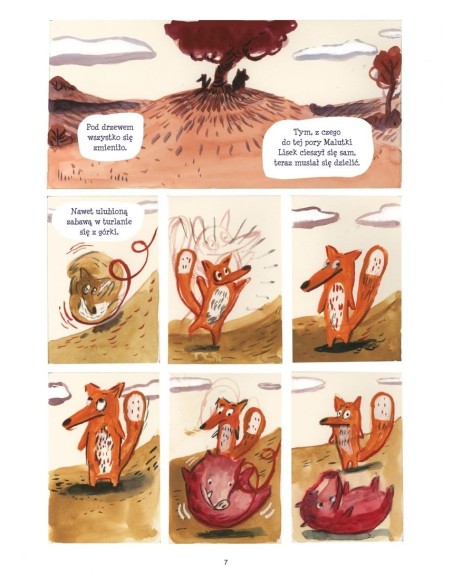 Malutki Lisek i Wielki Dzik. Tam. Tom 1. Komiksy dla dzieci i młodzieży Egmont