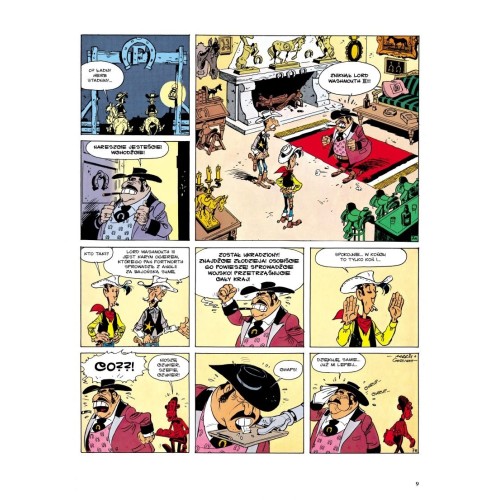 Lucky Luke. Łowca nagród. Tom 39 Komiksy pełne humoru Egmont