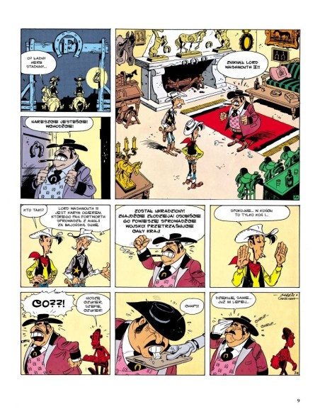 Lucky Luke. Łowca nagród. Tom 39 Komiksy pełne humoru Egmont