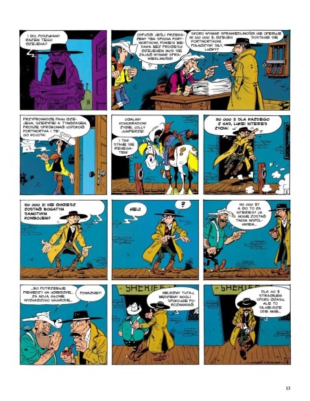 Lucky Luke. Łowca nagród. Tom 39 Komiksy pełne humoru Egmont