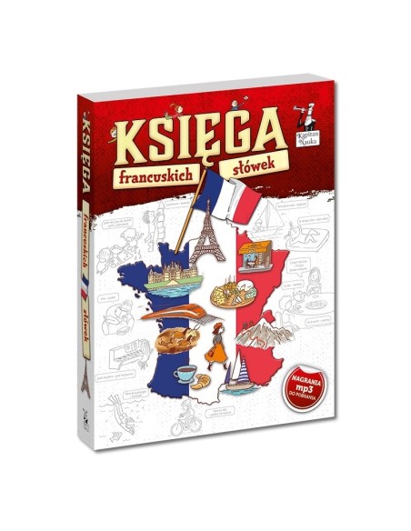 Kapitan Nauka: Księga francuskich słówek Książki do nauki języka obcego Edgard