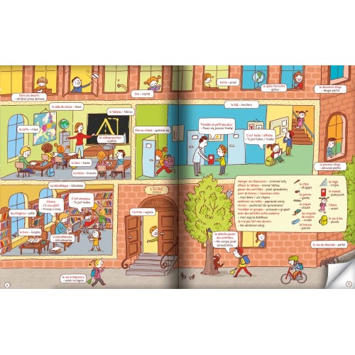 Kapitan Nauka: Księga francuskich słówek Książki do nauki języka obcego Edgard