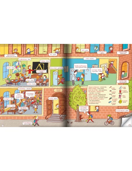 Kapitan Nauka: Księga francuskich słówek Książki do nauki języka obcego Edgard