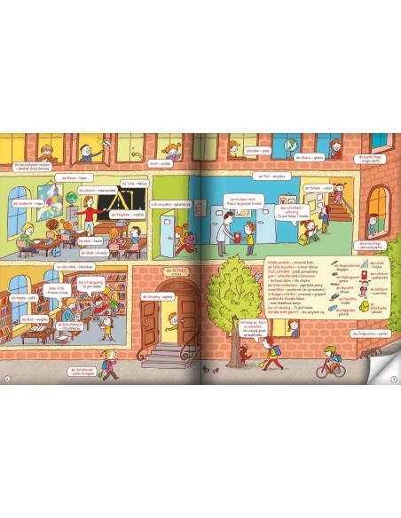 Kapitan Nauka: Księga niemieckich słówek Książki do nauki języka obcego Edgard