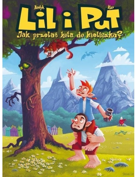 Lil i Put Jak przelać kota do kieliszka Tom 1 Komiksy dla dzieci i młodzieży Egmont