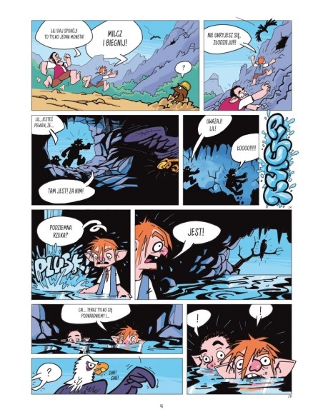 Lil i Put Jak przelać kota do kieliszka Tom 1 Komiksy dla dzieci i młodzieży Egmont