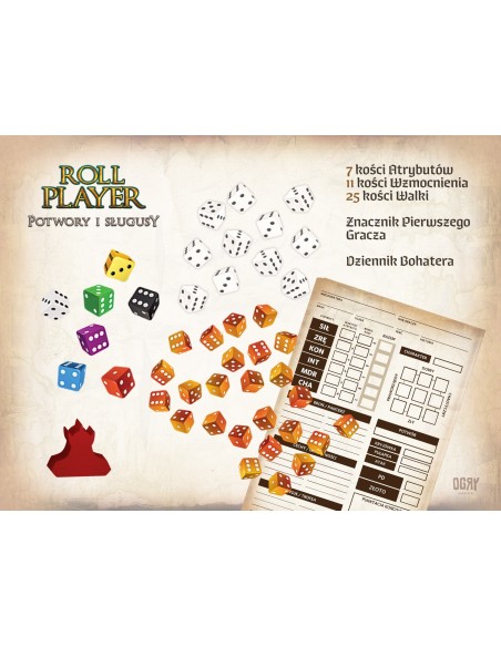 Roll Player: Potwory i Sługusy Pozostałe gry OgryGames