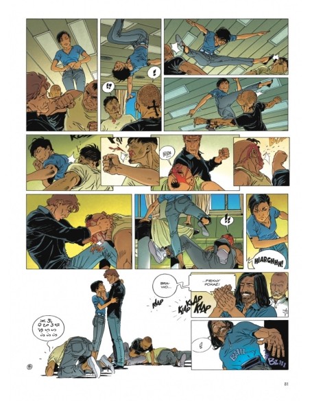 Largo Winch tom 7 Komiksy sensacyjne i thrillery Kurc