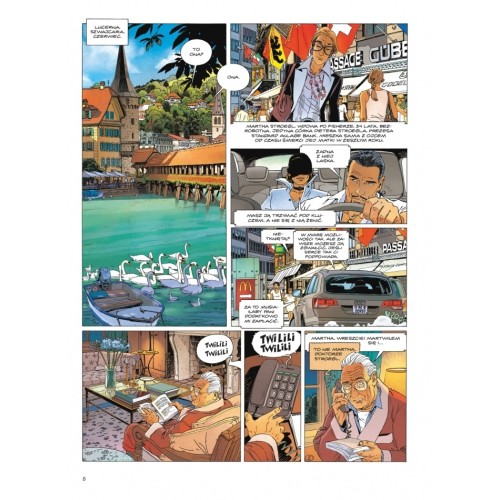 Largo Winch tom 7 Komiksy sensacyjne i thrillery Kurc