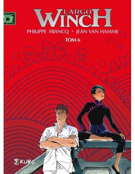 Largo Winch tom 6 Komiksy sensacyjne i thrillery Kurc