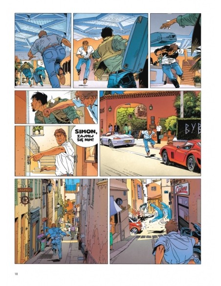 Largo Winch tom 6 Komiksy sensacyjne i thrillery Kurc