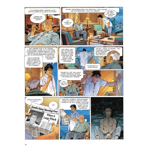 Largo Winch tom 6 Komiksy sensacyjne i thrillery Kurc