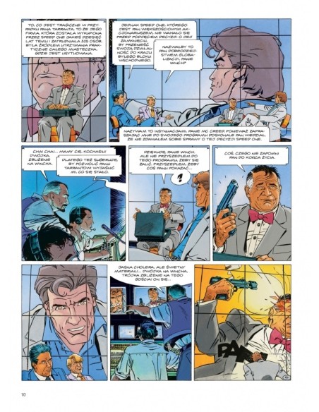 Largo Winch tom 5 Komiksy sensacyjne i thrillery Kurc