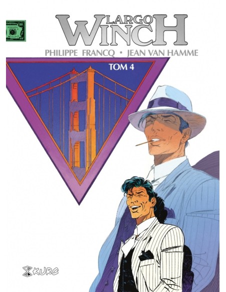 Largo Winch tom 4 Komiksy sensacyjne i thrillery Kurc