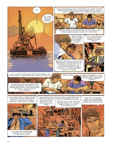 Largo Winch tom 4 Komiksy sensacyjne i thrillery Kurc