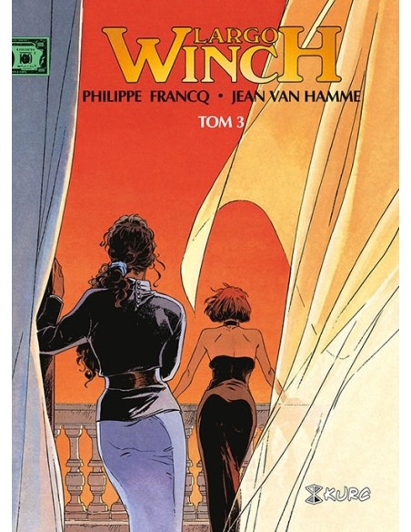 Largo Winch tom 3 Komiksy sensacyjne i thrillery Kurc